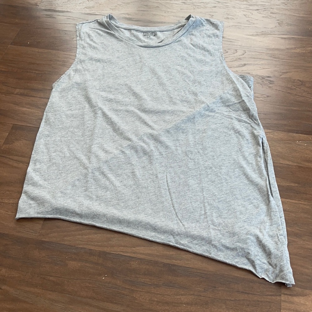 Park life tank top with tie